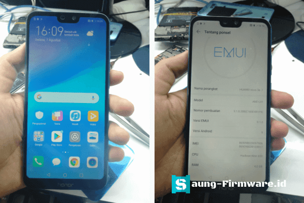 bypass Frp Huawei Nova 3e ANE-LX1 android 9