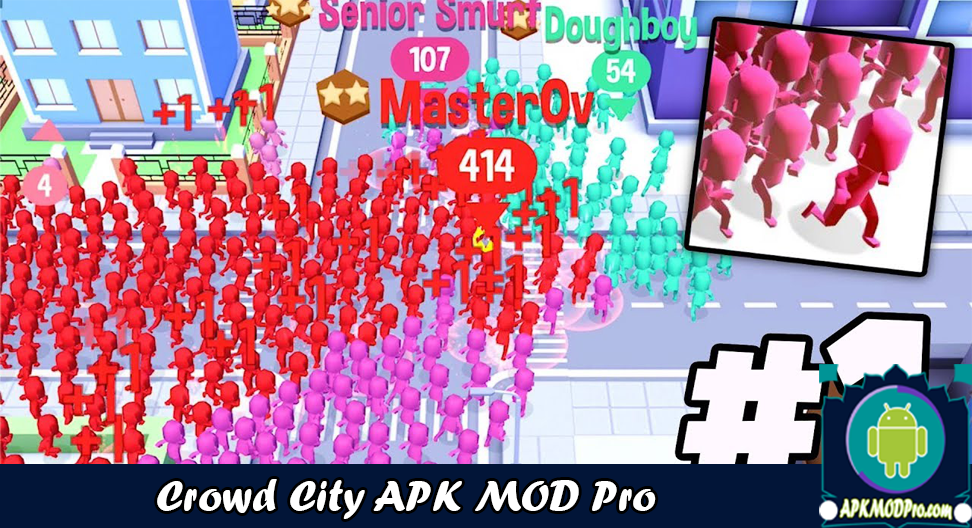 Download Crowd City MOD APK 1.3.9 ( Full Skins & No Ads ) Latest 2020